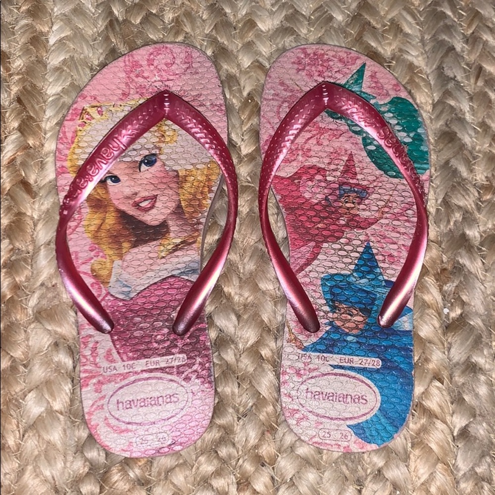 Sleeping Beauty Havaianas flipflops